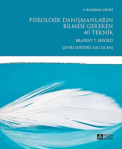 Psikolojik Danışmanların Bilmesi Gereken 40 Teknik kitap kapağı