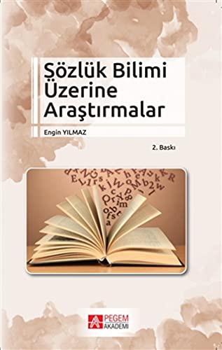 Sözlük Bilimi Üzerine Araştırmalar kitap kapağı