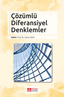 Çözümlü Diferansiyel Denklemler kitap kapağı