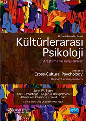 Kültürlerarası Psikoloji kitap kapağı