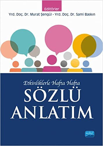 Etkinliklerle Hafta Hafta Sözlü Anlatım kitap kapağı