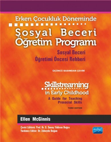 Erken Çocukluk Döneminde Sosyal Beceri Öğretim Programı Sosyal Beceri Öğretimi Öncesi Rehberi kitap kapağı