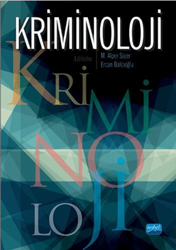 Kriminoloji kitap kapağı