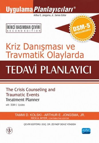 Kriz Danışması ve Travmatik Olaylarda Tedavi Planlayıcı kitap kapağı