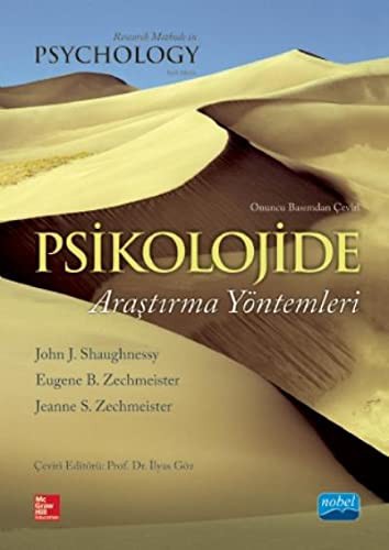 Psikolojide Araştırma Yöntemleri kitap kapağı