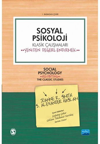 Sosyal Psikoloji kitap kapağı