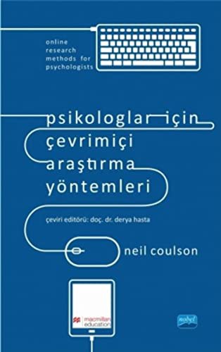 Psikologlar İçin Çevrimiçi Araştırma Yöntemleri kitap kapağı