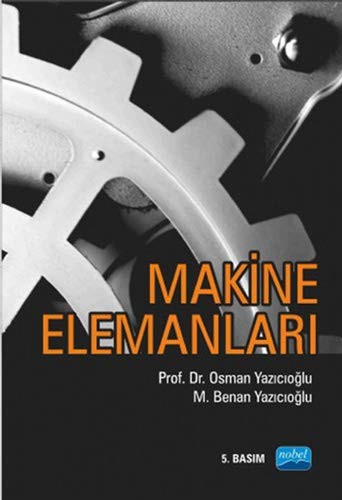 Makine Elemanları kitap kapağı