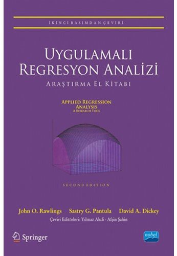 Uygulamalı Regresyon Analizi kitap kapağı