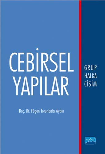Cebirsel Yapılar kitap kapağı