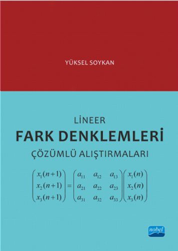 Lineer Fark Denklemleri Çözümlü Alıştırmaları kitap kapağı