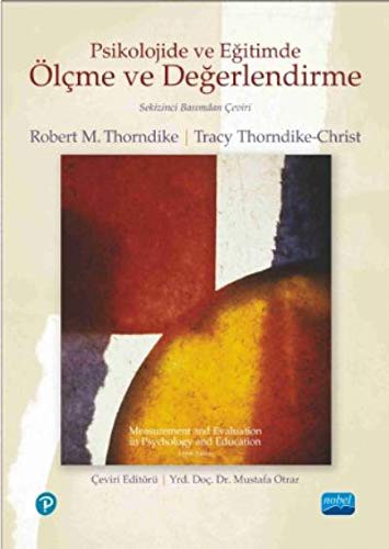 Psikolojide ve Eğitimde Ölçme ve Değerlendirme kitap kapağı