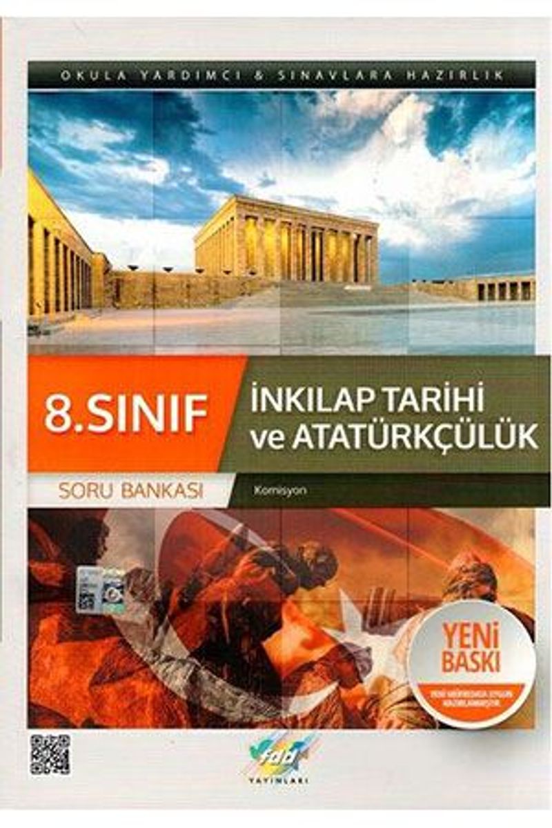 8. Sınıf T.C. İnkılap Tarihi ve Atatürkçülük Soru Bankası kitap kapağı