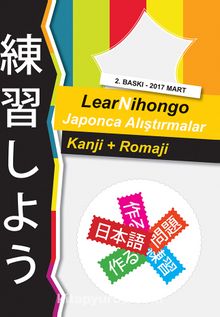 LearNihongo Japonca Alıştırmalar kitap kapağı