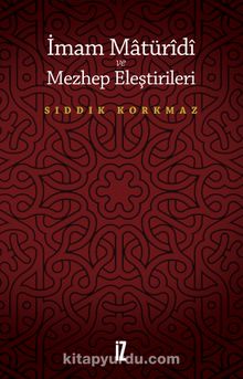 İmam Matüridi  ve Mezhep Eleştirileri kitap kapağı