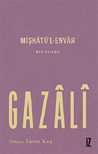 Mişkatü’l-Envar kitap kapağı