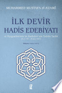 İlk Devir Hadis Edebiyatı (İz Yayıncılık) kitap kapağı