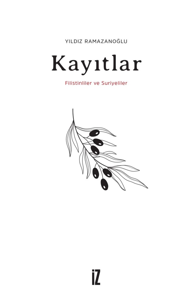 Kayıtlar Filistinliler ve Suriyeliler kitap kapağı