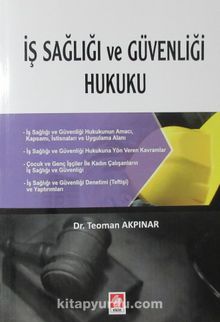 İş Sağlığı ve Güvenliği Hukuku kitap kapağı