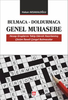 Bulmaca-Doldurmaca Genel Muhasebe kitap kapağı
