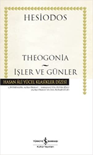 Theogonia - İşler ve Günler ( Karton Kapak ) kitap kapağı