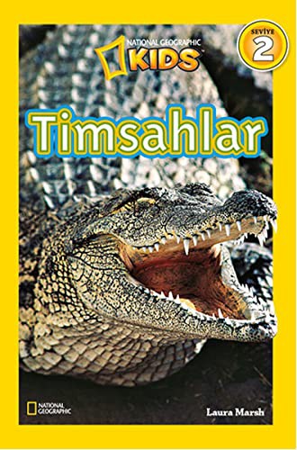 National Geographic Kids / Timsahlar kitap kapağı