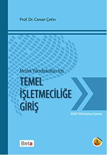 Meslek Yüksekokulları için Temel İşletmeciliğe Giriş kitap kapağı