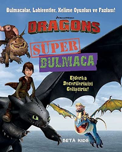 Dreamworks  Dragons: Süper Bulmaca kitap kapağı