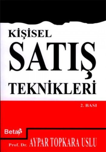Kişisel Satış Teknikleri kitap kapağı