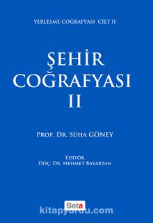 Şehir Coğrafyası 2 kitap kapağı