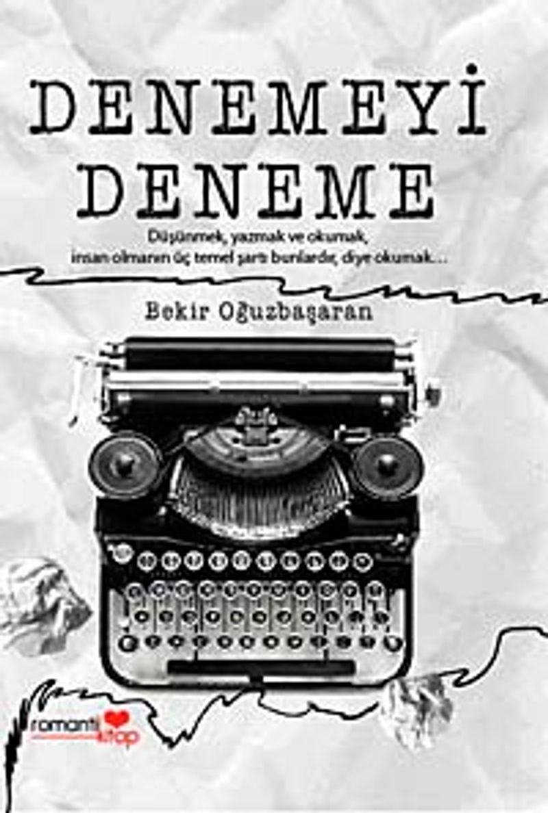 Denemeyi Deneme kitap kapağı