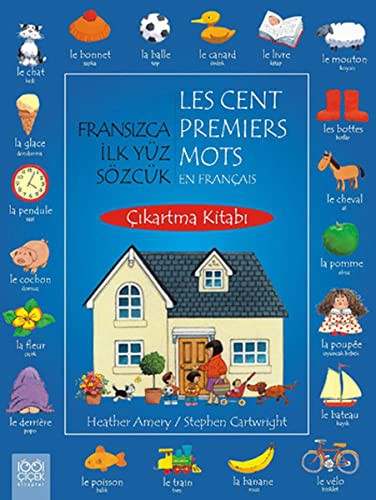 Fransızca İlk Yüz Sözcük Çıkartma Kitabı kitap kapağı