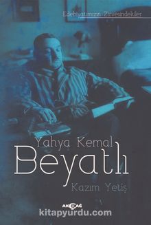 Yahya Kemal Beyatlı kitap kapağı