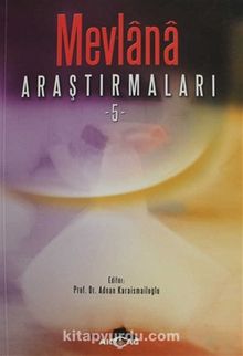 Mevlana Araştırmaları - 5 kitap kapağı