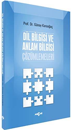Dil Bilgisi ve Anlam Bilgisi Çözümlemeleri kitap kapağı