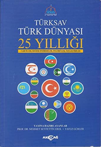 Türksav Türk Dünyası 25 Yıllığı kitap kapağı