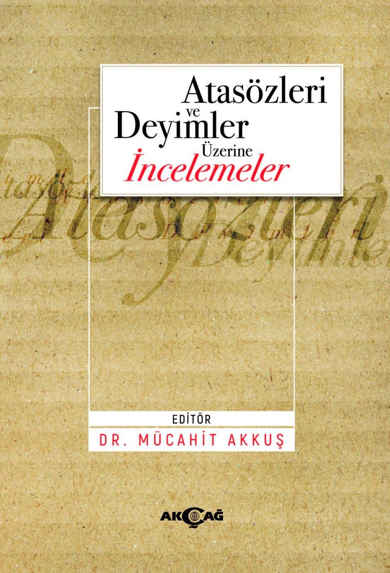 Atasözleri ve Deyimler Üzerine İncelemeler kitap kapağı