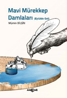 Mavi Mürekkep Damlaları kitap kapağı