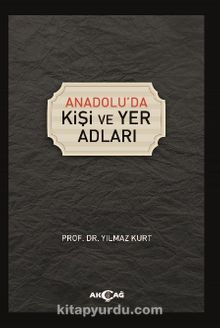 Anadolu’da Kişi ve Yer Adları kitap kapağı