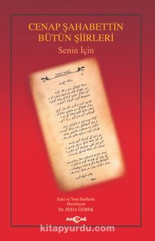 Cenap Şahabettin Bütün Şiirleri kitap kapağı
