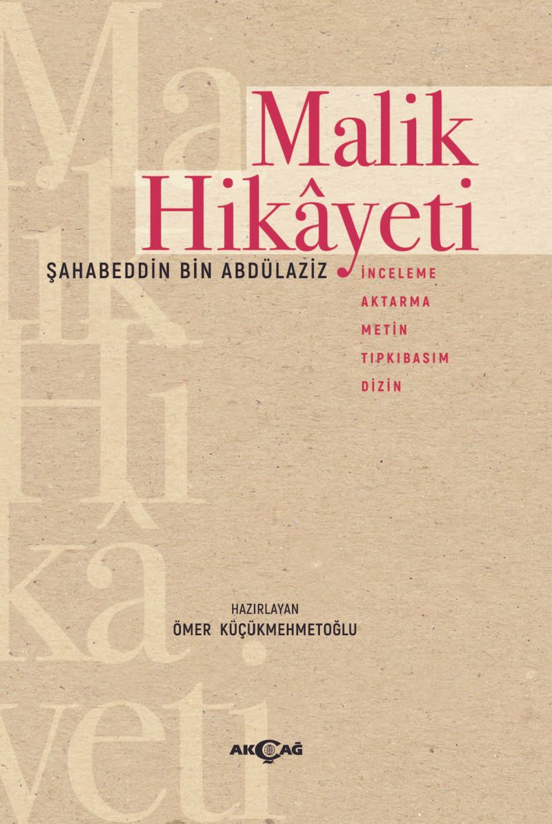 Malik Hikayeti kitap kapağı