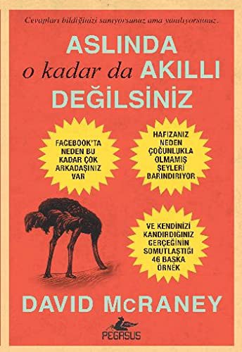 ASLINDA O KADAR DA AKILLI DEĞİLSİNİZ kitap kapağı