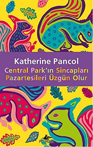 Central Park'ın Sincapları Pazartesileri Üzgün Olur kitap kapağı