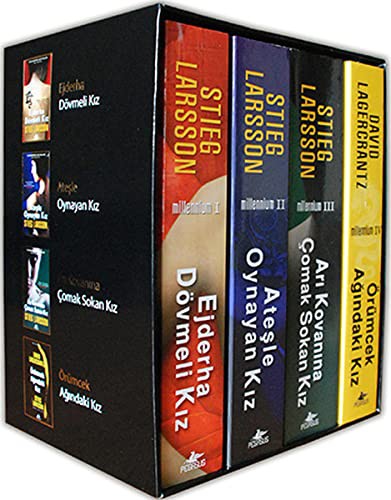 Millennium Serisi Seti (4 Kitap) kitap kapağı