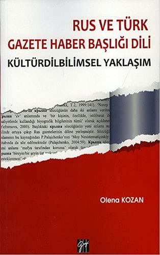 Rus ve Türk Gazete Haber Başlığı Dili kitap kapağı