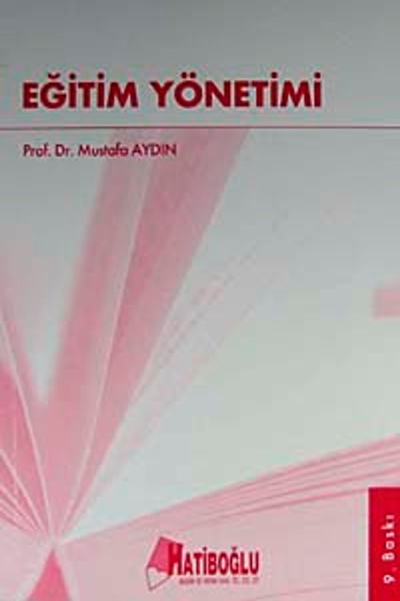 Eğitim Yönetimi kitap kapağı