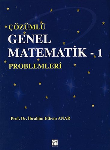 Çözümlü Genel Matematik - 1 Problemleri kitap kapağı