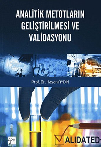 Analitik Metotların Geliştirilmesi ve Validasyonu kitap kapağı