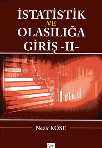 İstatistik ve Olasılığa Giriş - 2 kitap kapağı