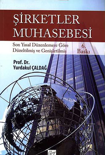 Şirketler Muhasebesi kitap kapağı